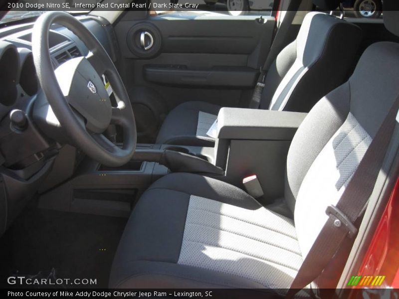 Inferno Red Crystal Pearl / Dark Slate Gray 2010 Dodge Nitro SE
