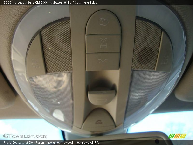 Alabaster White / Cashmere Beige 2006 Mercedes-Benz CLS 500