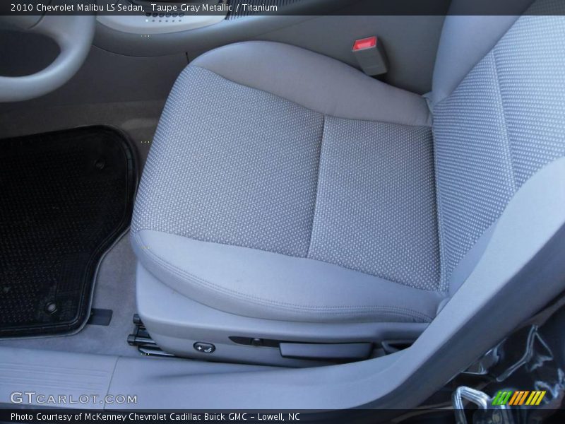 Taupe Gray Metallic / Titanium 2010 Chevrolet Malibu LS Sedan