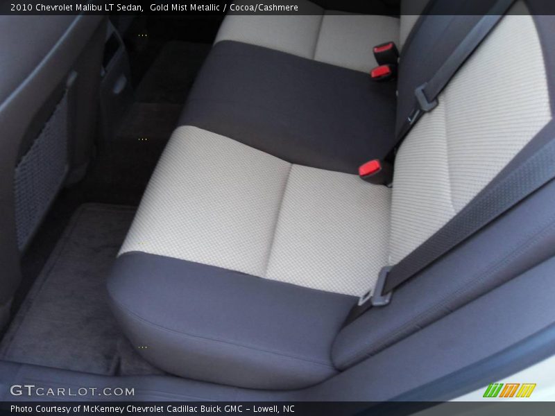 Gold Mist Metallic / Cocoa/Cashmere 2010 Chevrolet Malibu LT Sedan