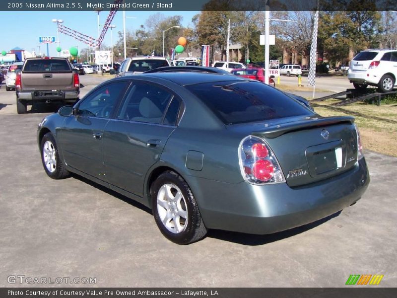 Mystic Emerald Green / Blond 2005 Nissan Altima 2.5 S