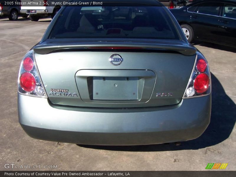 Mystic Emerald Green / Blond 2005 Nissan Altima 2.5 S