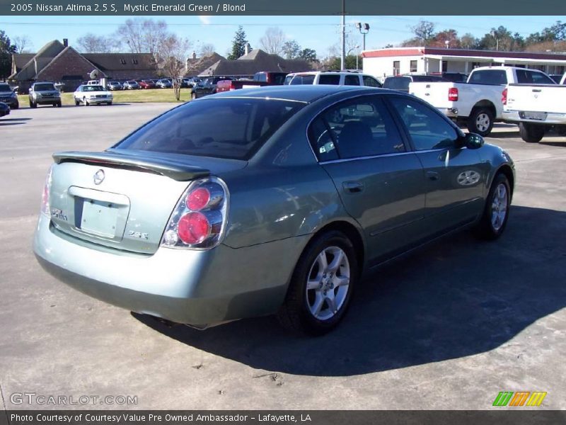 Mystic Emerald Green / Blond 2005 Nissan Altima 2.5 S
