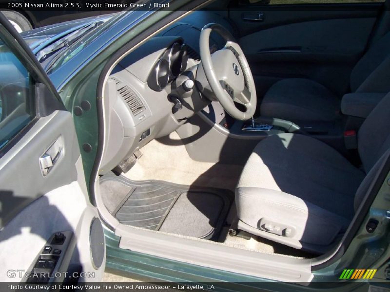 Mystic Emerald Green / Blond 2005 Nissan Altima 2.5 S