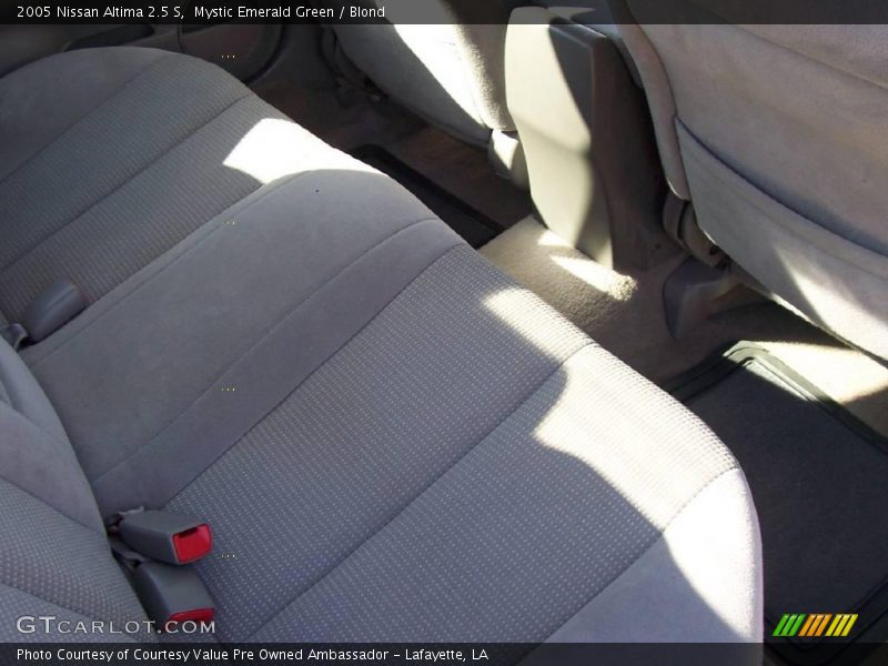 Mystic Emerald Green / Blond 2005 Nissan Altima 2.5 S