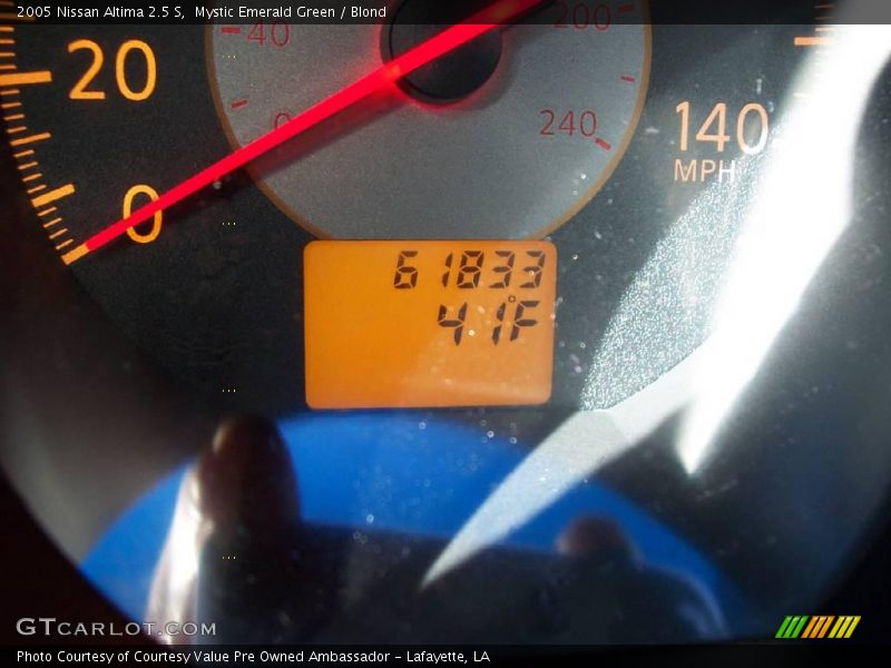 Mystic Emerald Green / Blond 2005 Nissan Altima 2.5 S
