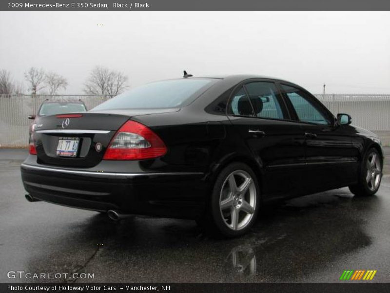 Black / Black 2009 Mercedes-Benz E 350 Sedan