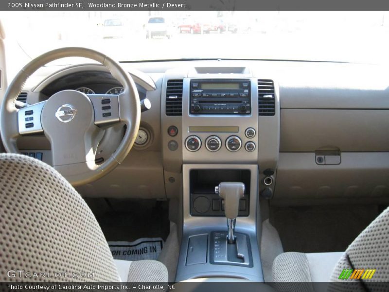 Woodland Bronze Metallic / Desert 2005 Nissan Pathfinder SE