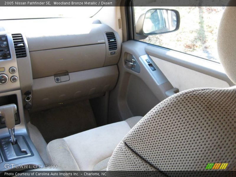 Woodland Bronze Metallic / Desert 2005 Nissan Pathfinder SE