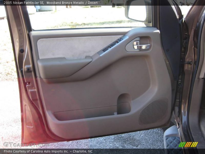 Woodland Bronze Metallic / Desert 2005 Nissan Pathfinder SE