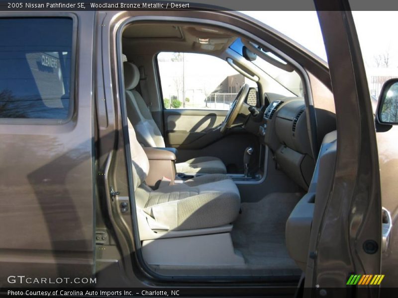 Woodland Bronze Metallic / Desert 2005 Nissan Pathfinder SE