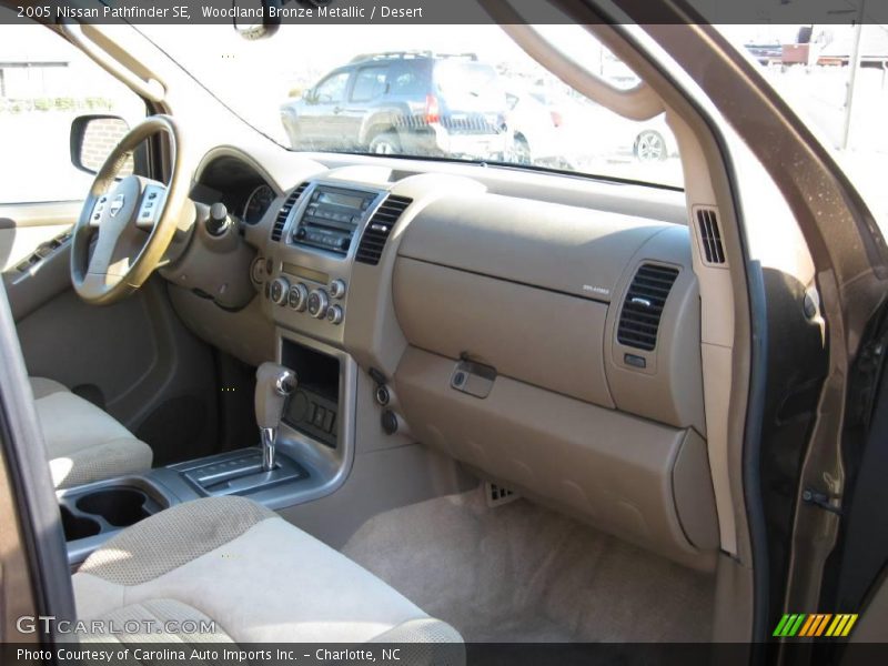 Woodland Bronze Metallic / Desert 2005 Nissan Pathfinder SE