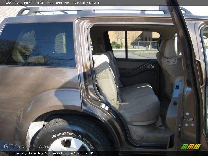 Woodland Bronze Metallic / Desert 2005 Nissan Pathfinder SE