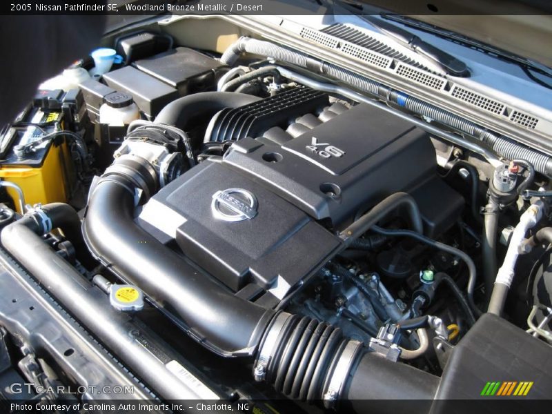 Woodland Bronze Metallic / Desert 2005 Nissan Pathfinder SE