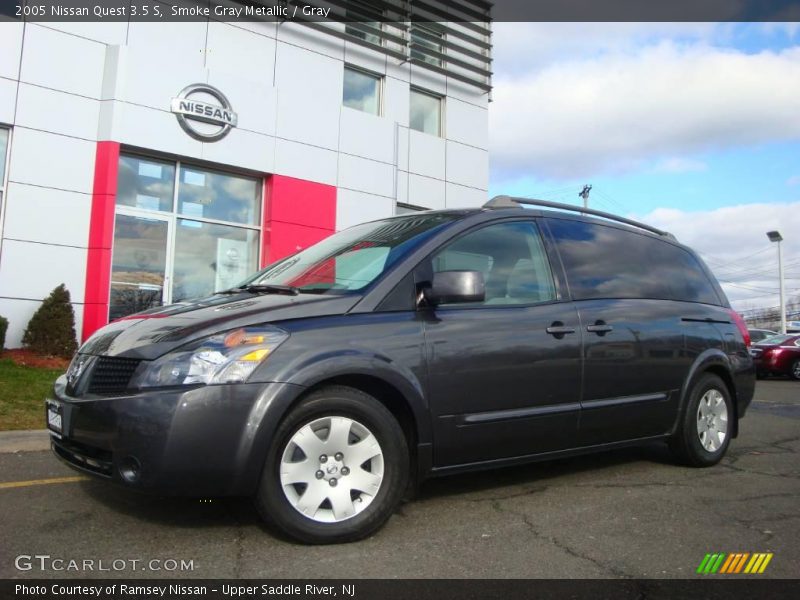 Smoke Gray Metallic / Gray 2005 Nissan Quest 3.5 S