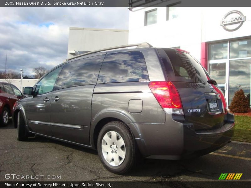 Smoke Gray Metallic / Gray 2005 Nissan Quest 3.5 S