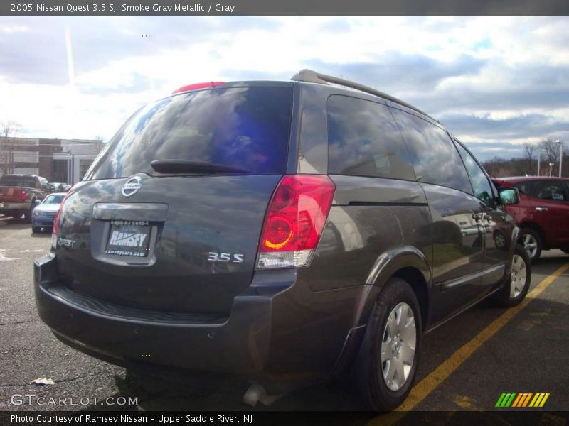 Smoke Gray Metallic / Gray 2005 Nissan Quest 3.5 S