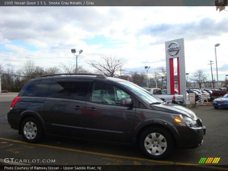 Smoke Gray Metallic / Gray 2005 Nissan Quest 3.5 S