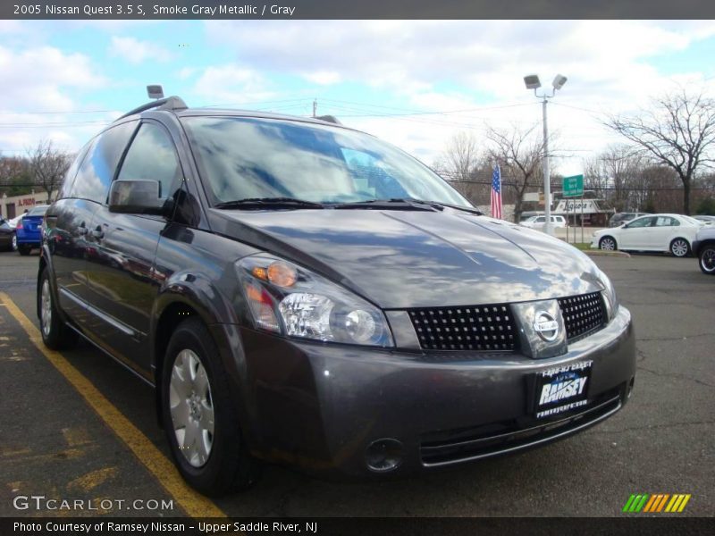 Smoke Gray Metallic / Gray 2005 Nissan Quest 3.5 S