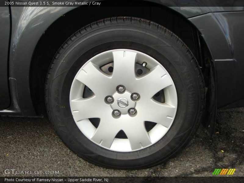 Smoke Gray Metallic / Gray 2005 Nissan Quest 3.5 S
