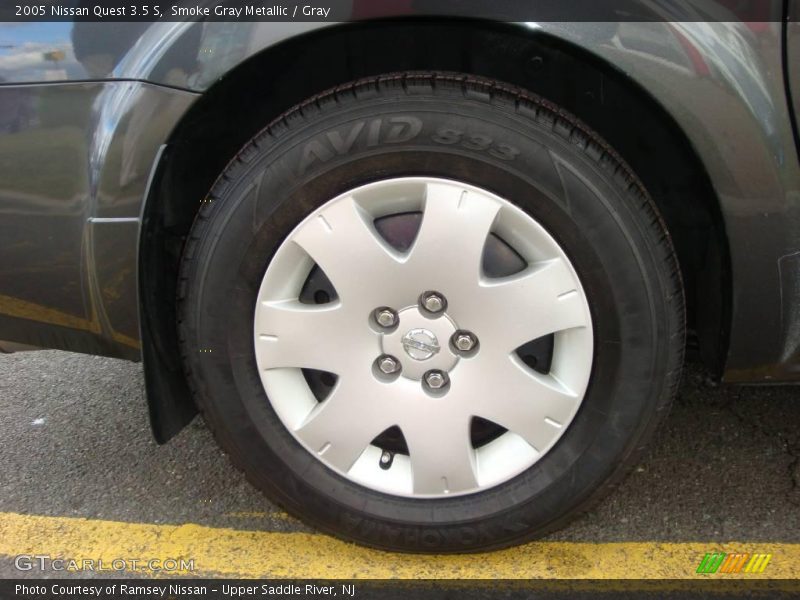 Smoke Gray Metallic / Gray 2005 Nissan Quest 3.5 S