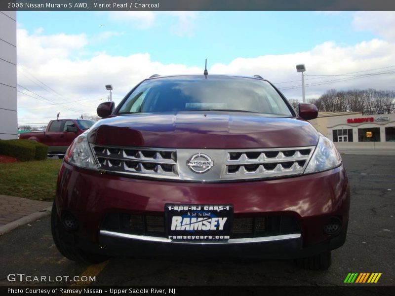 Merlot Pearl / Charcoal 2006 Nissan Murano S AWD