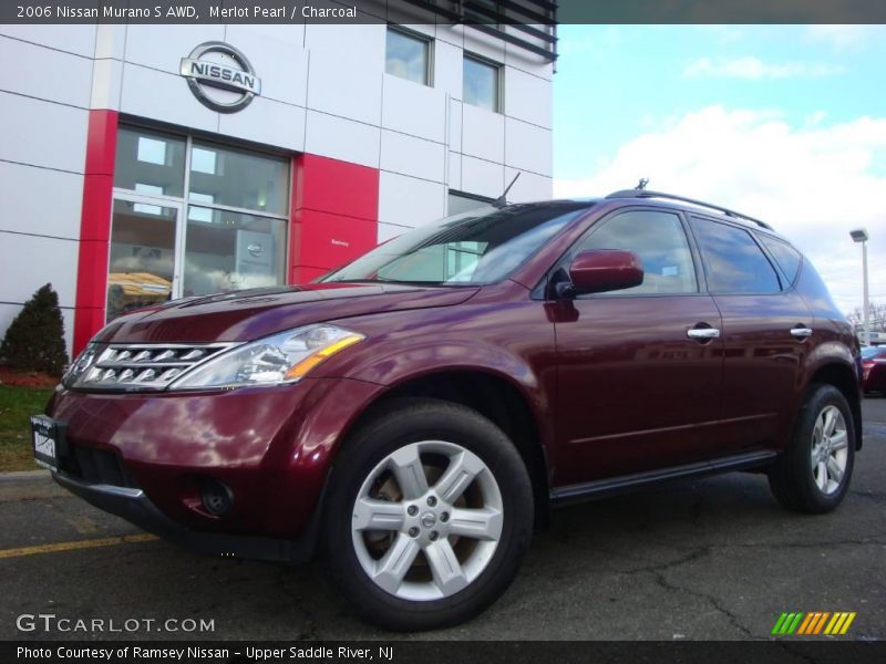 Merlot Pearl / Charcoal 2006 Nissan Murano S AWD