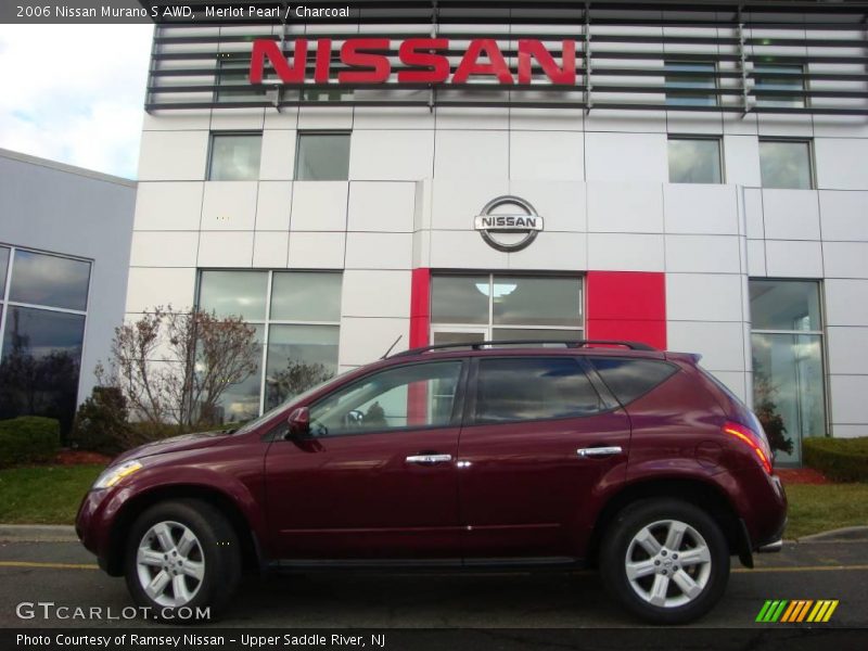 Merlot Pearl / Charcoal 2006 Nissan Murano S AWD