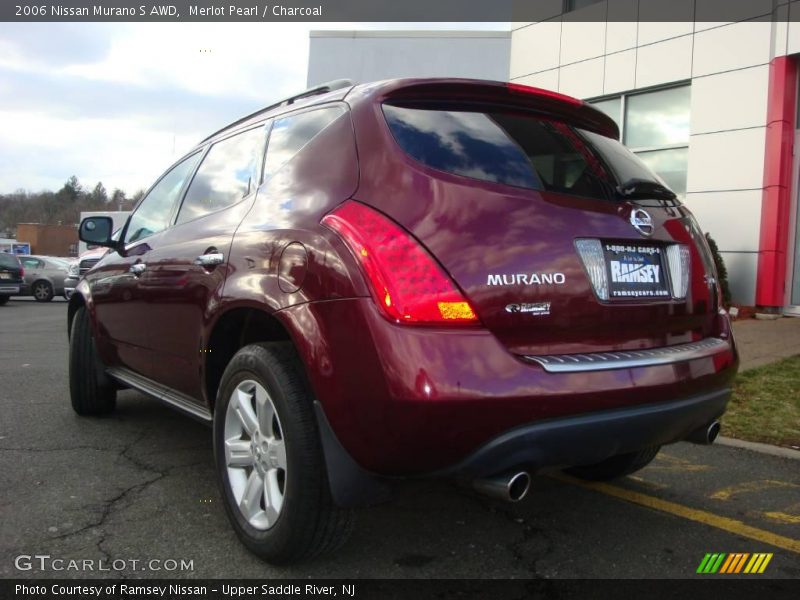 Merlot Pearl / Charcoal 2006 Nissan Murano S AWD
