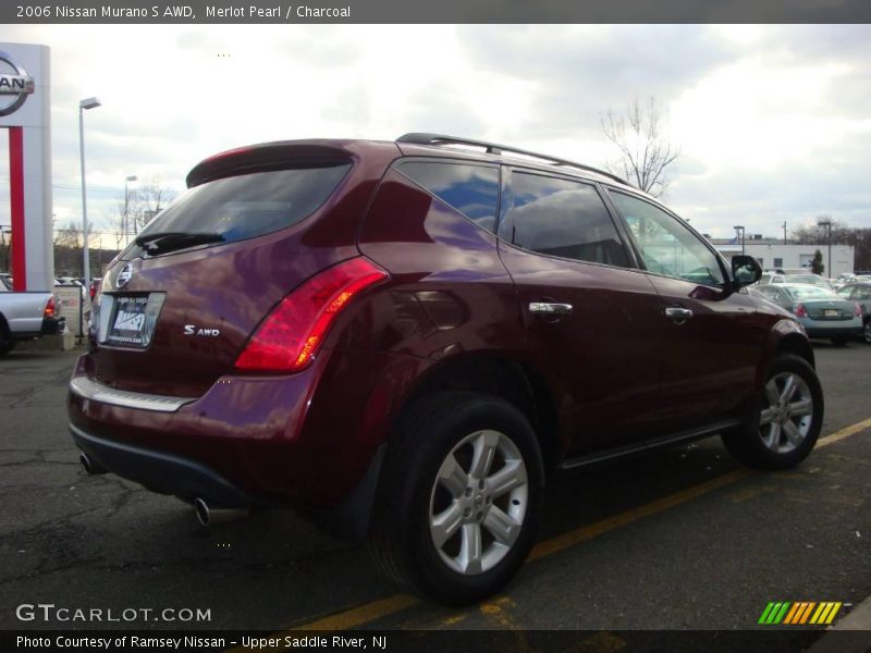 Merlot Pearl / Charcoal 2006 Nissan Murano S AWD