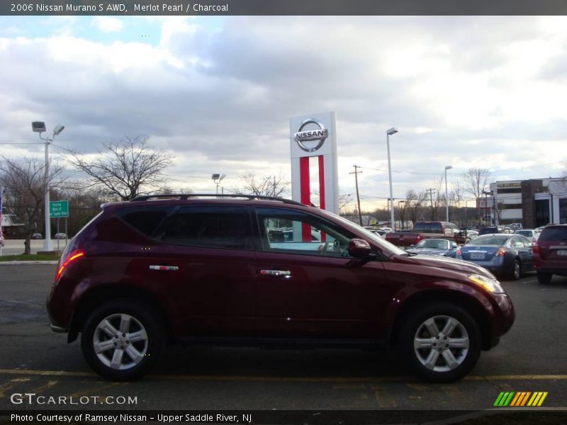 Merlot Pearl / Charcoal 2006 Nissan Murano S AWD