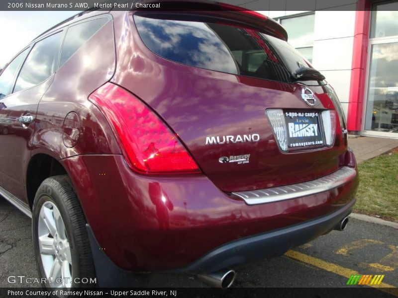 Merlot Pearl / Charcoal 2006 Nissan Murano S AWD