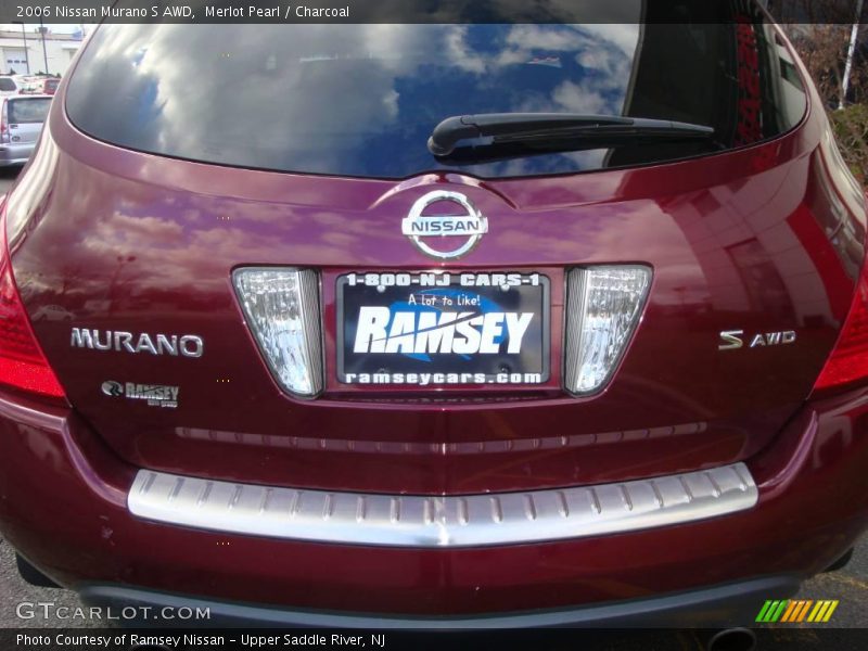 Merlot Pearl / Charcoal 2006 Nissan Murano S AWD
