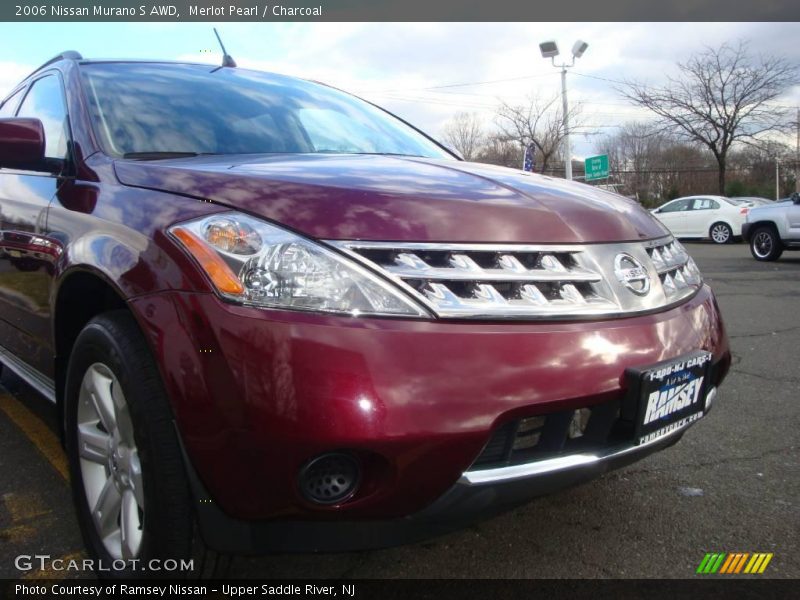 Merlot Pearl / Charcoal 2006 Nissan Murano S AWD
