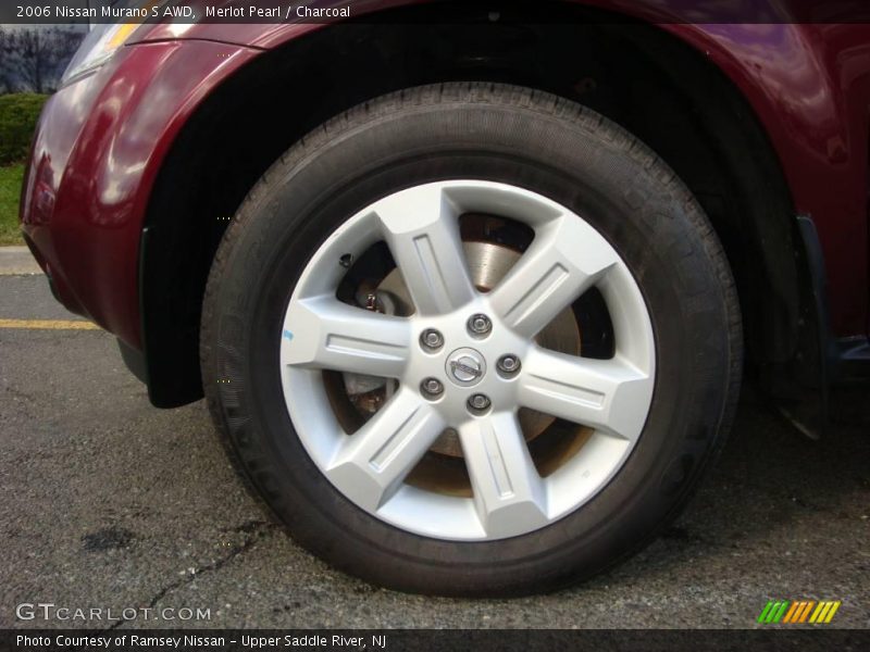 Merlot Pearl / Charcoal 2006 Nissan Murano S AWD