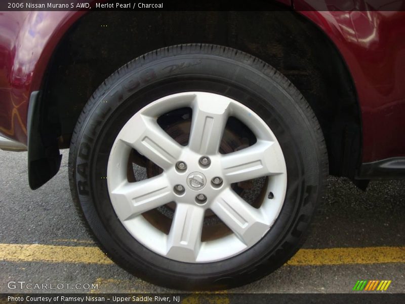 Merlot Pearl / Charcoal 2006 Nissan Murano S AWD