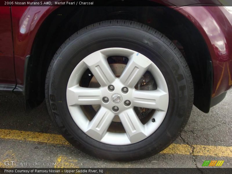 Merlot Pearl / Charcoal 2006 Nissan Murano S AWD