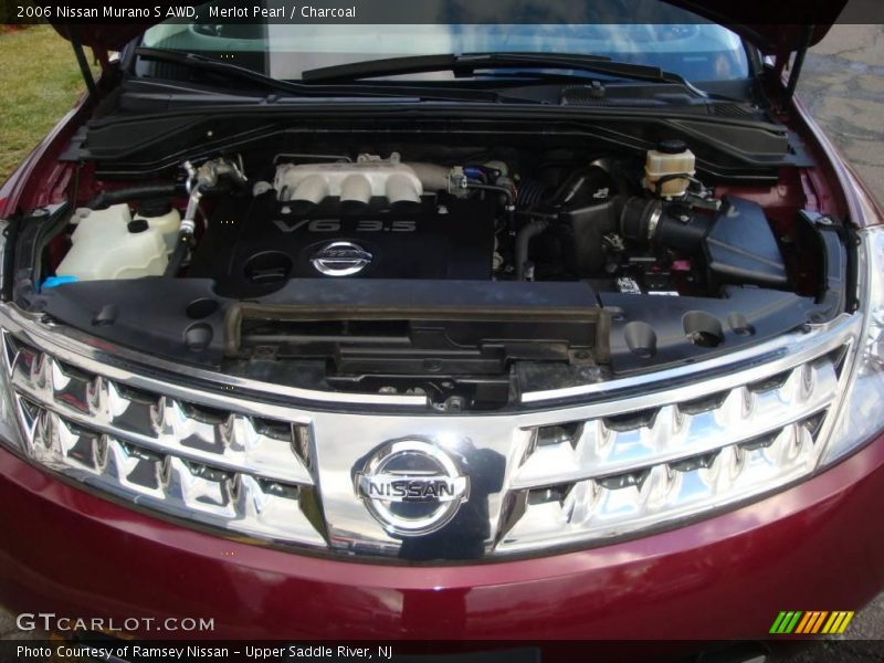 Merlot Pearl / Charcoal 2006 Nissan Murano S AWD