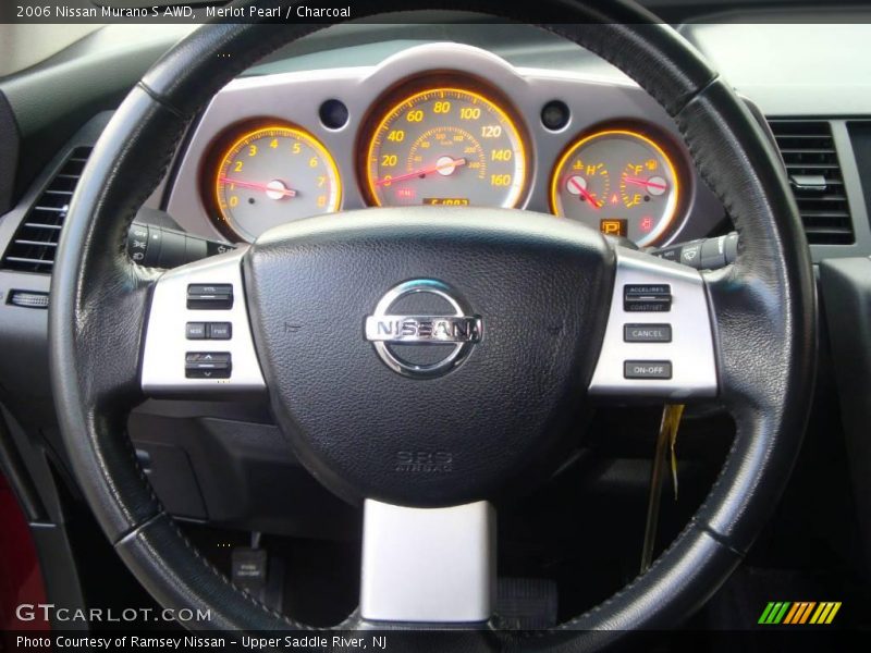Merlot Pearl / Charcoal 2006 Nissan Murano S AWD