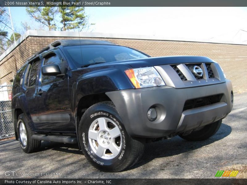 Midnight Blue Pearl / Steel/Graphite 2006 Nissan Xterra S