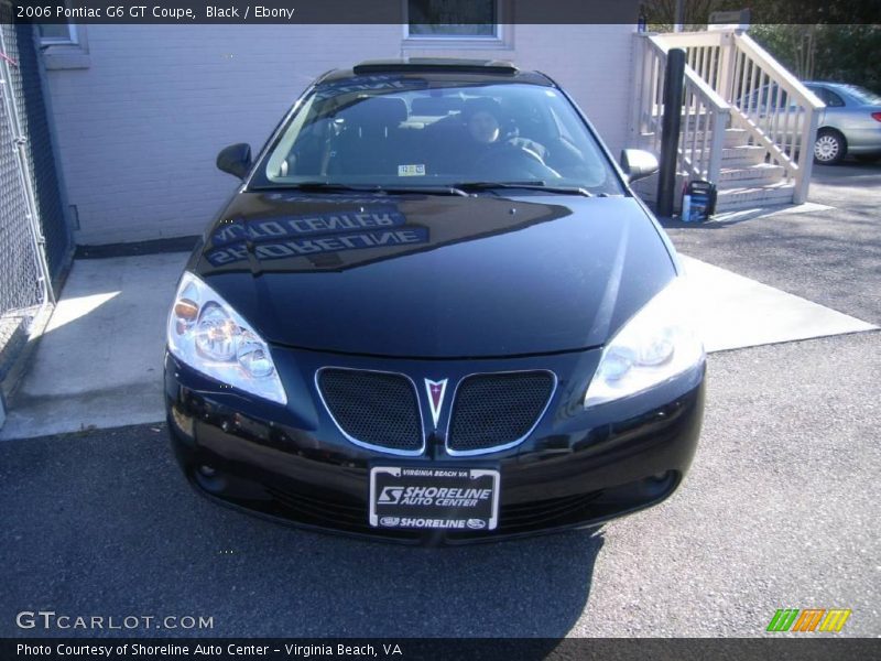 Black / Ebony 2006 Pontiac G6 GT Coupe