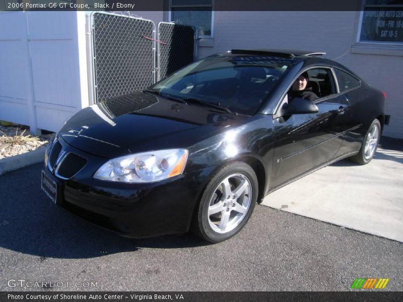 Black / Ebony 2006 Pontiac G6 GT Coupe