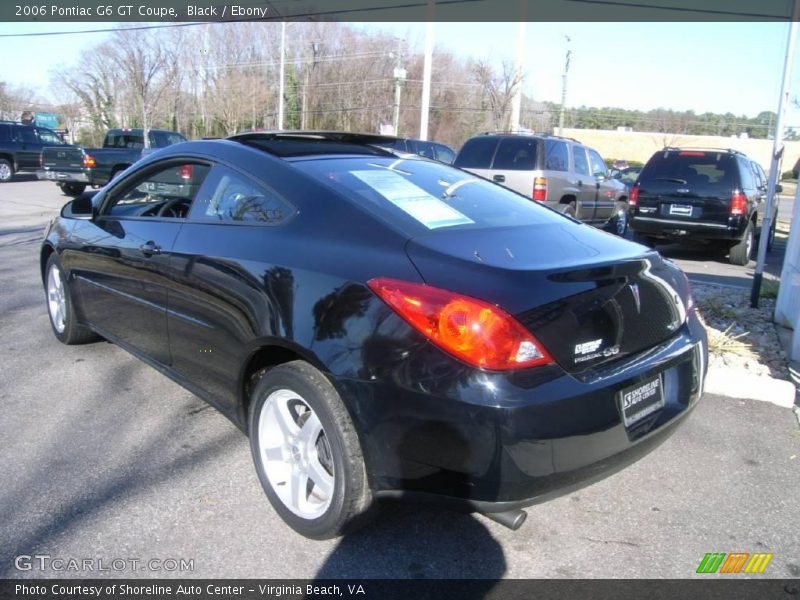 Black / Ebony 2006 Pontiac G6 GT Coupe