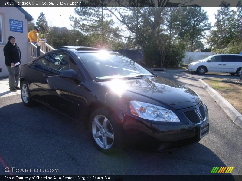 Black / Ebony 2006 Pontiac G6 GT Coupe