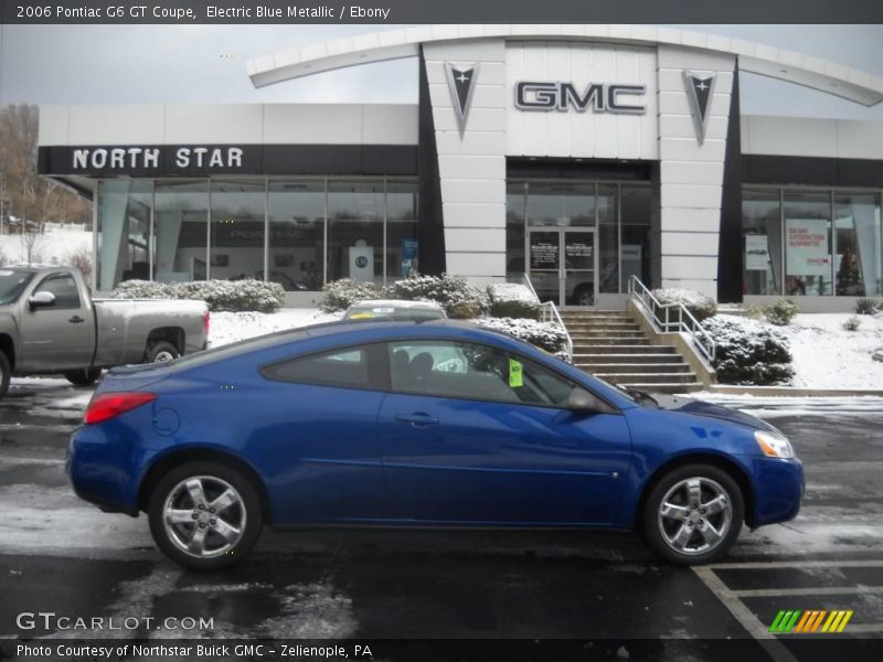 Electric Blue Metallic / Ebony 2006 Pontiac G6 GT Coupe
