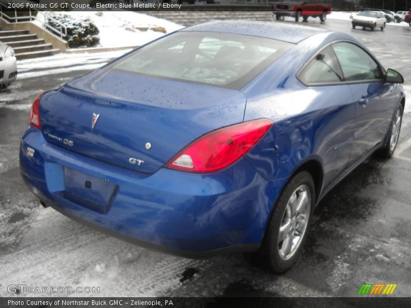 Electric Blue Metallic / Ebony 2006 Pontiac G6 GT Coupe
