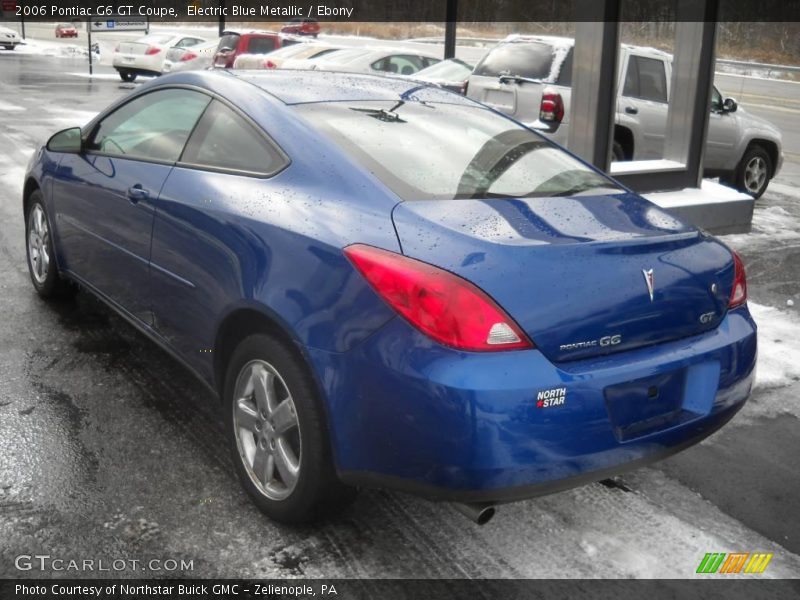 Electric Blue Metallic / Ebony 2006 Pontiac G6 GT Coupe