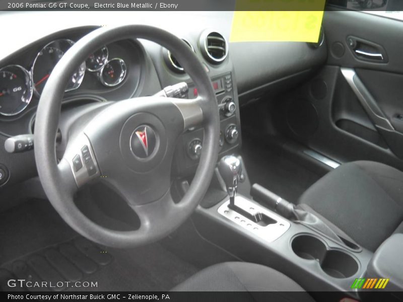 Electric Blue Metallic / Ebony 2006 Pontiac G6 GT Coupe