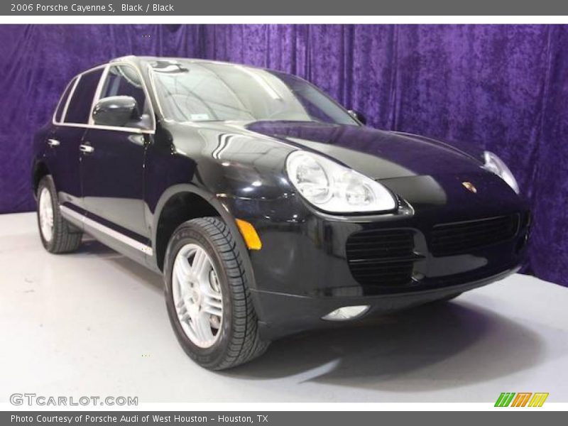 Black / Black 2006 Porsche Cayenne S