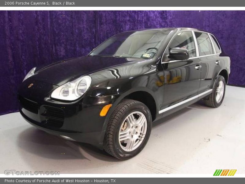 Black / Black 2006 Porsche Cayenne S